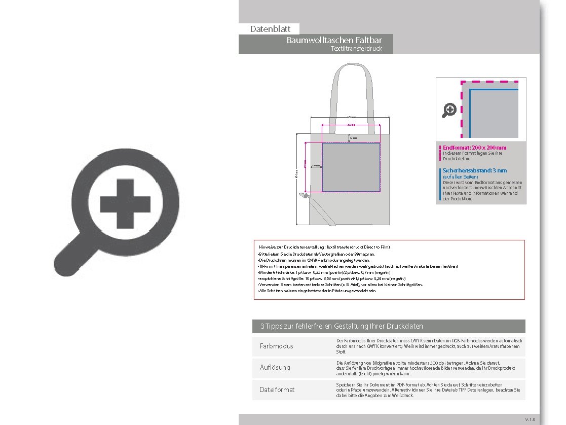 Product Bild baumwolltasche_faltbar__4_0_farbig__einseitig_bedruckt