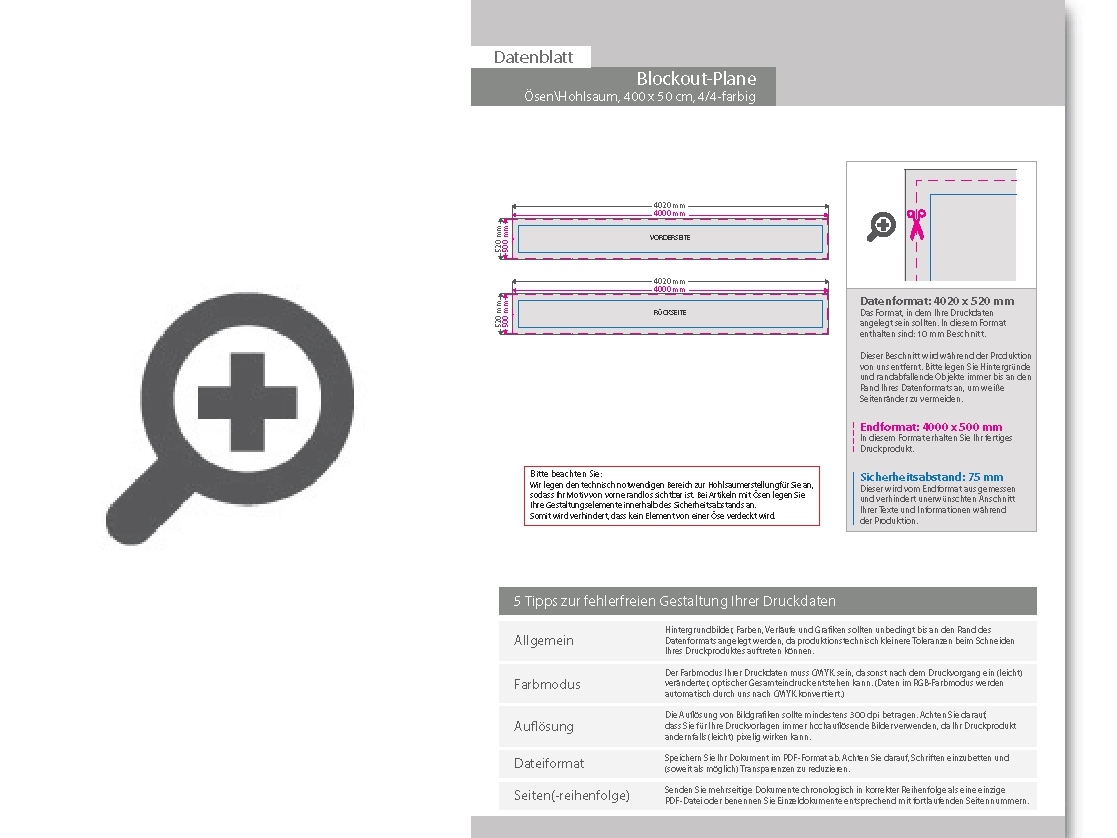 Product Bild hochwertige_blockout-plane_400_x_50_cm__4_4-farbig_bedruckt____sen_im_abstand_von_50_cm_links_und_rechts