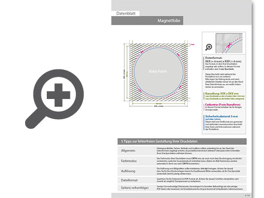 Product Bild hochwertige_kfz-magnetfolie_rund_(kreisrund_konturgeschnitten)