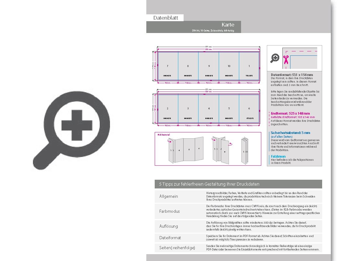 Product Bild hochzeitskarte__gefalzt_auf_din_a6__vertikaler_zickzackfalz__10-seitig