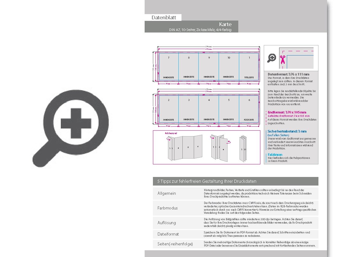 Product Bild hochzeitskarte__gefalzt_auf_din_a7__vertikaler_zickzackfalz__10-seitig