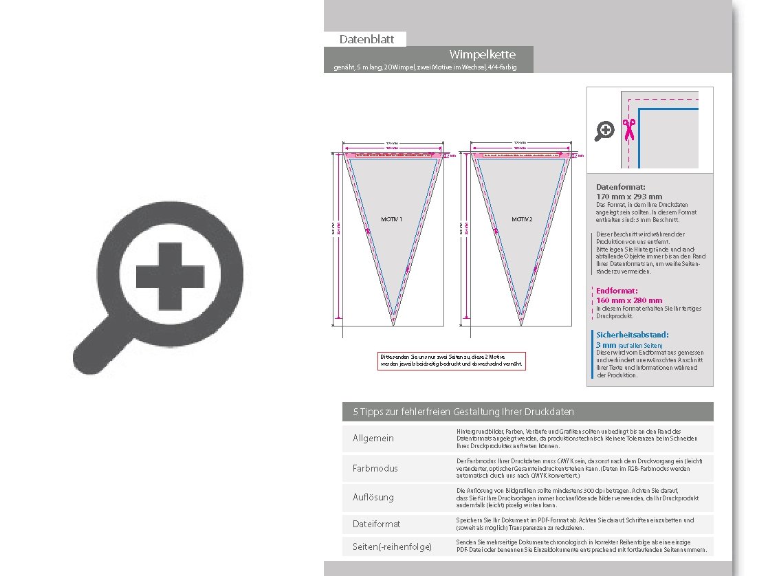 Product Bild wimpelkette_gen__ht__5m_lang__20_wimpel__zwei_motive_im_wechsel__4_4-farbig_beidseitig_bedruckt